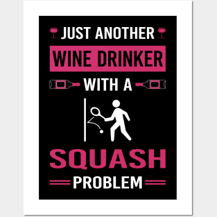 Wine Drinker Squash Posters and Art